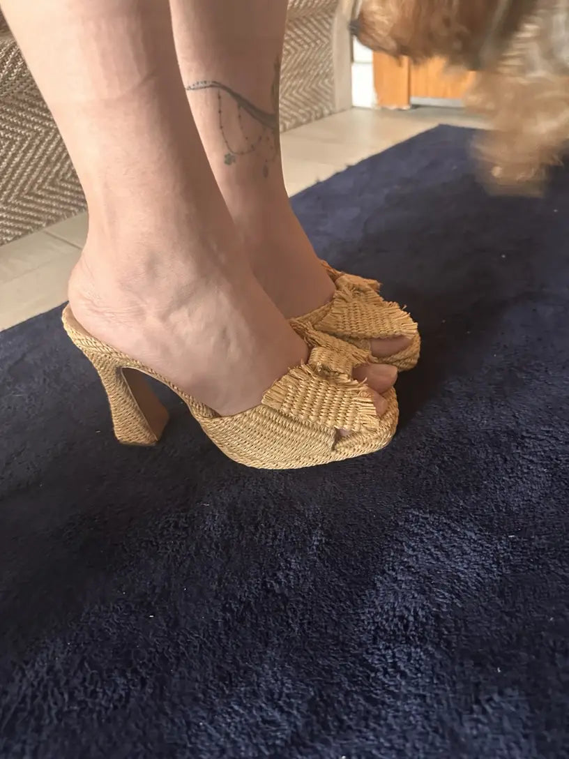 Magna Bohemian Wedge Sandals