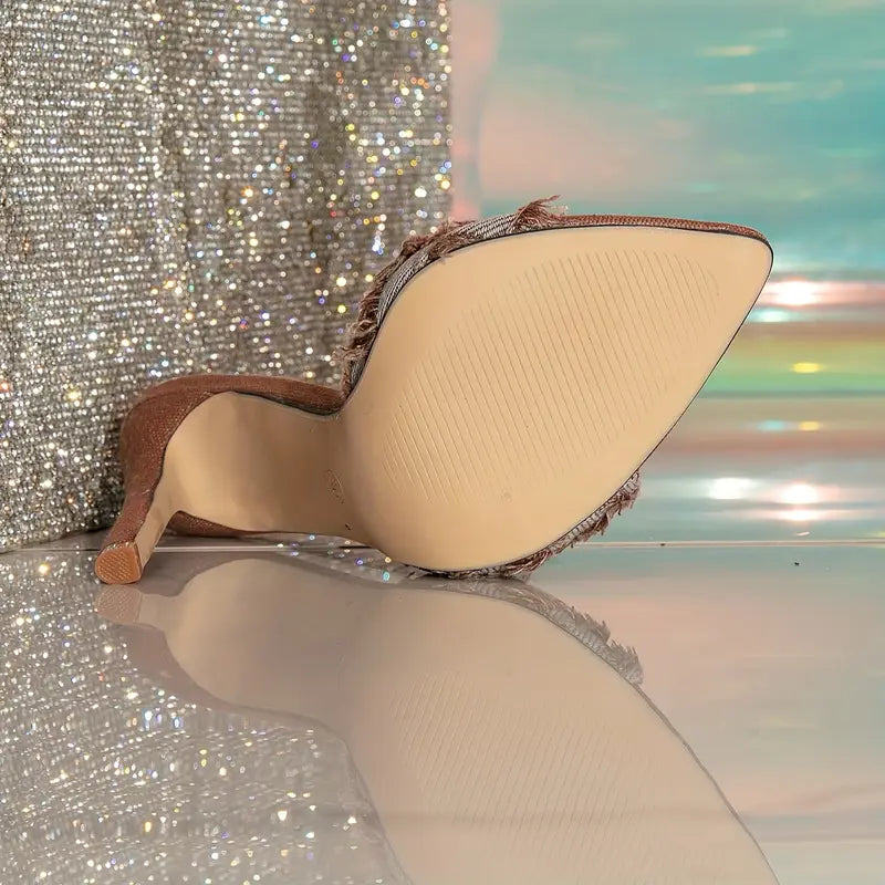 Magna Butterfly Charm Heels