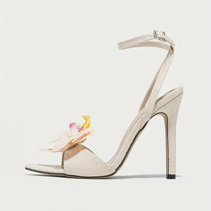 Magna Elegant Pointed-Toe Stiletto High Heel Sandals